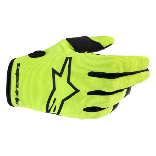 2023 YOUTH RADAR GLOVES | YELLOWFLURO BLACK