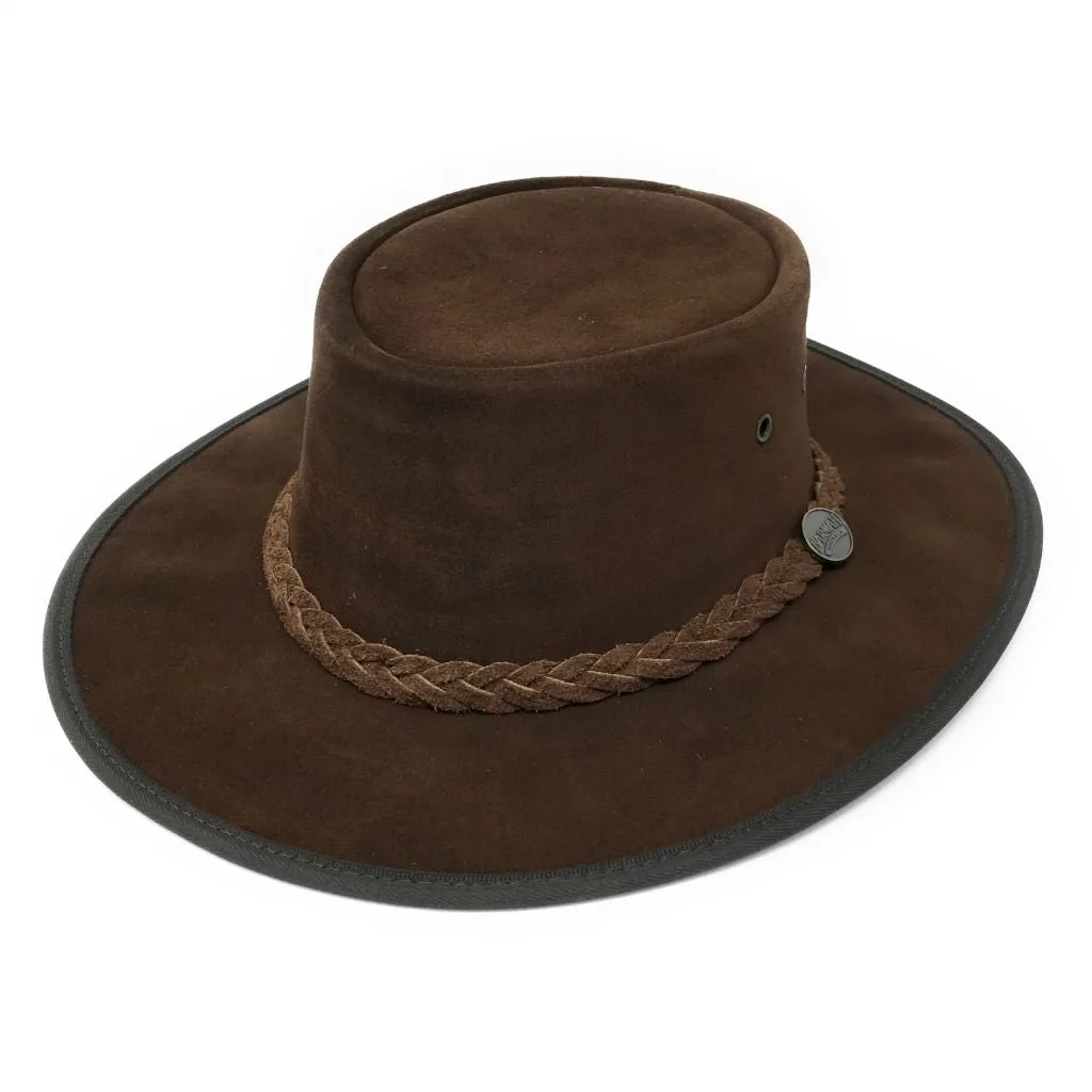 Barmah Foldaway Suede Hat