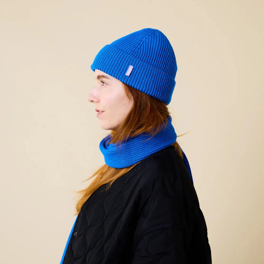 Beanies made of Merino Wool - Night Blue