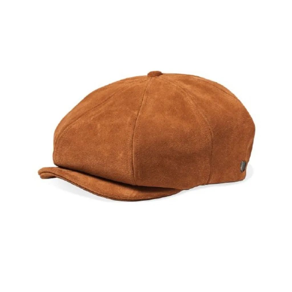 Brixton Reserve Collection Suede Brood Cap