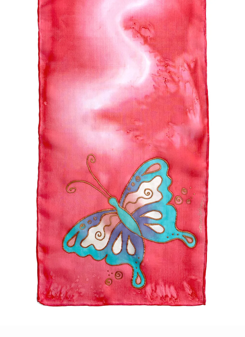 Butterfly Scarf | 8" x 54"