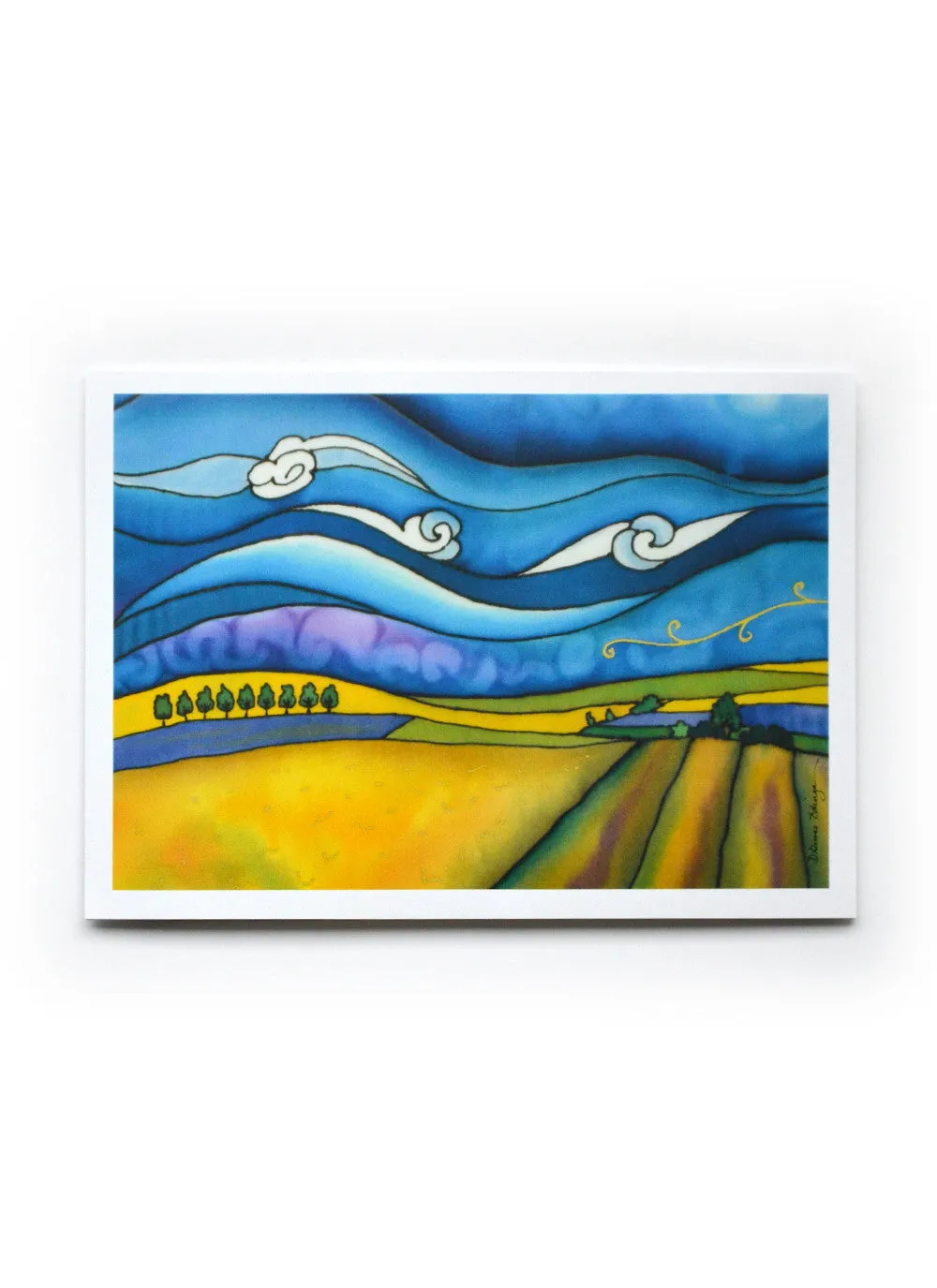 Canola Fields Art Card | 7" x 5"