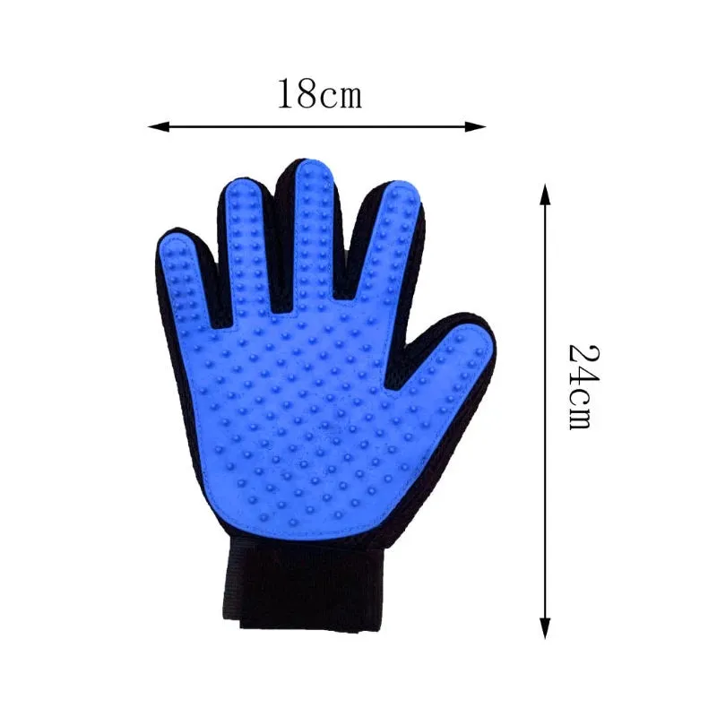 Cat Hair Remover Gloves Rubber Pet Beauty Cleaning Grooming Effective Massager Dog Combs Floating Brush