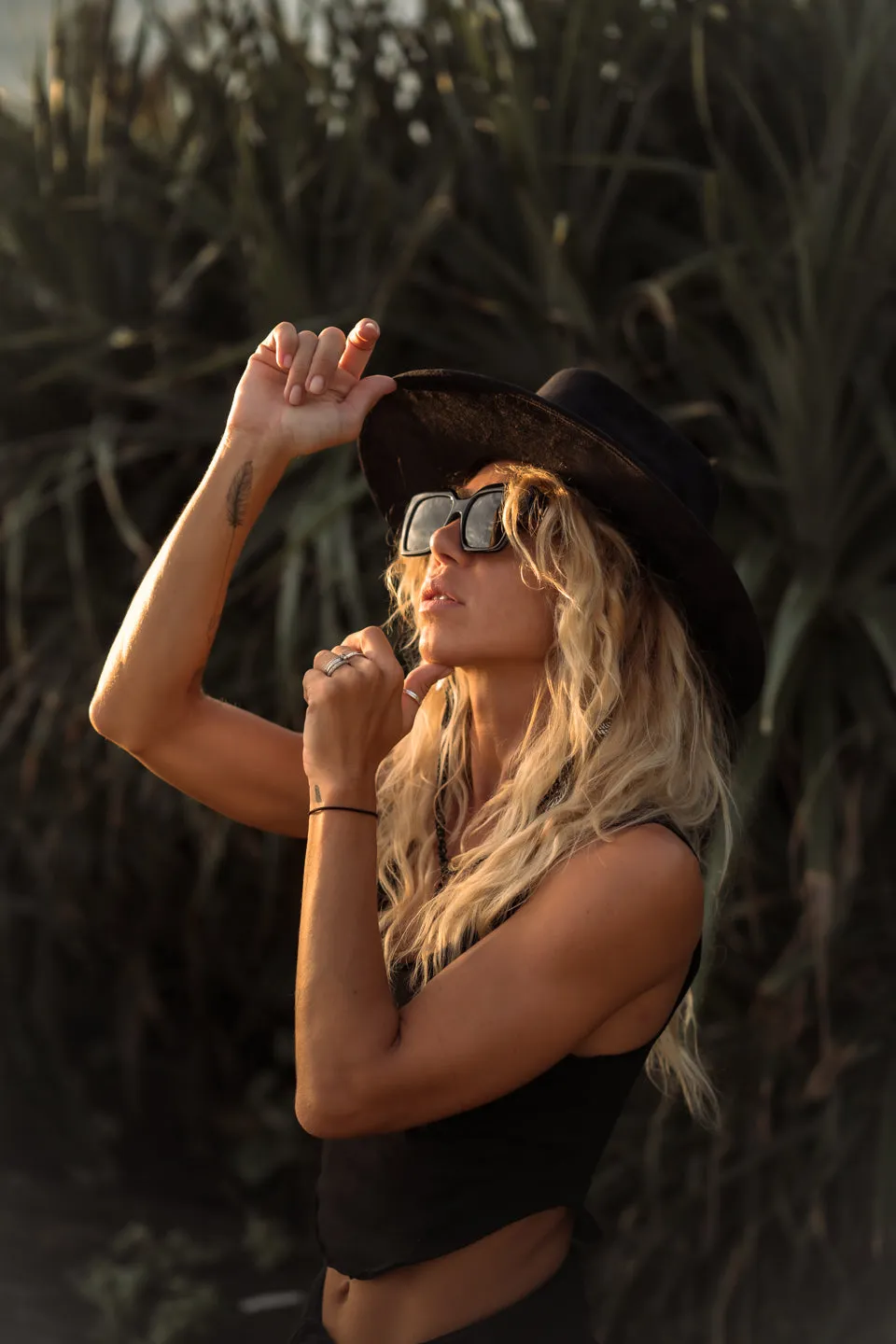 CUSTOM SUEDE FEDORA