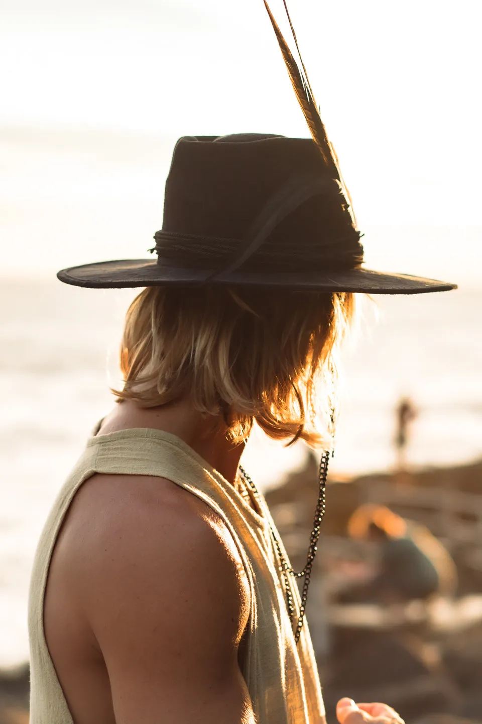 CUSTOM SUEDE FEDORA