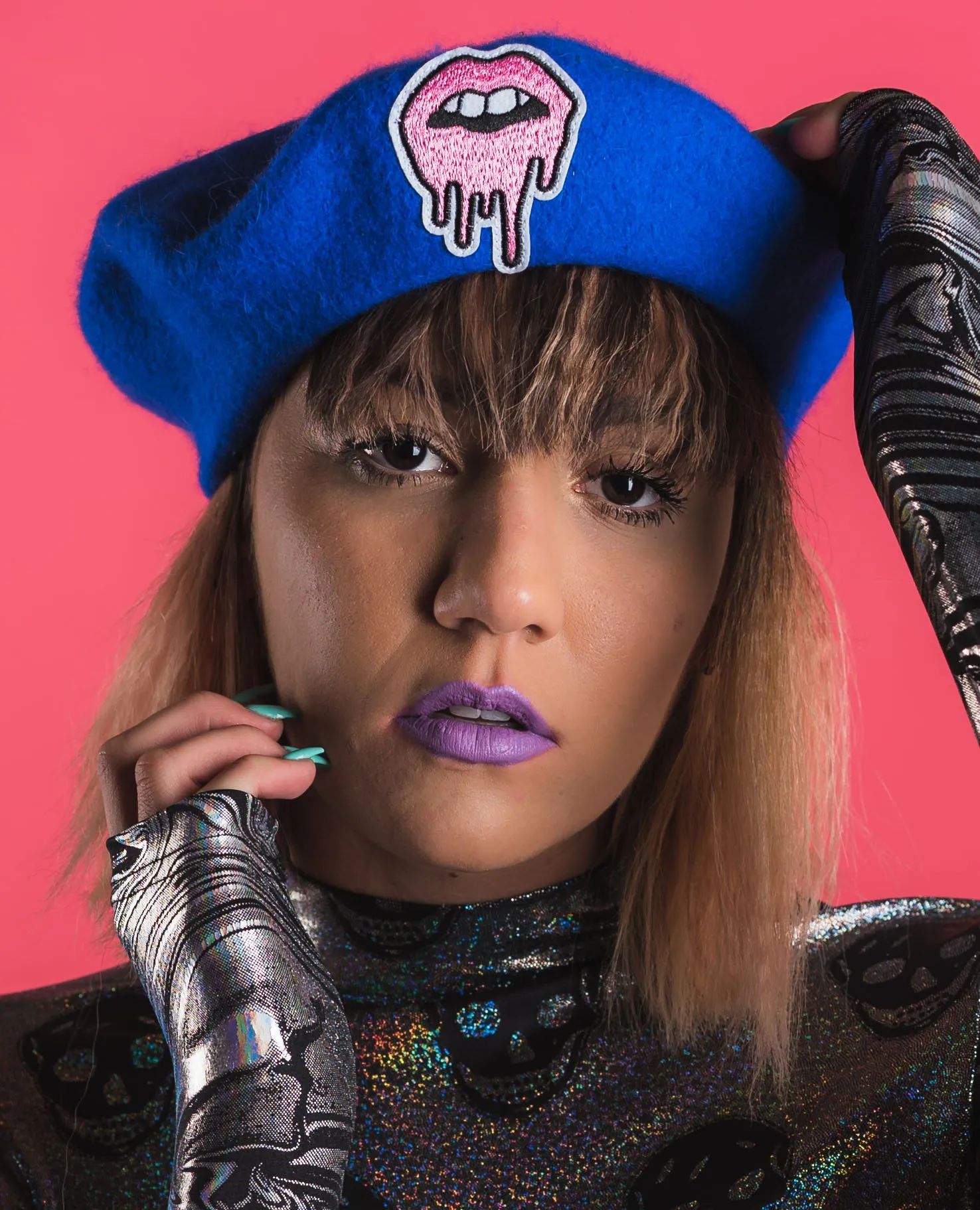 Drippy Lips Berets