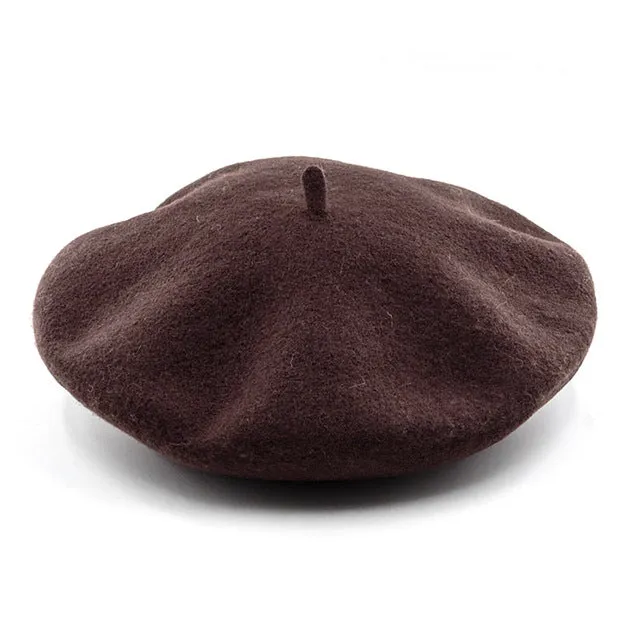 Elegant Lady Women Wool Felt Warm French Classic Beret