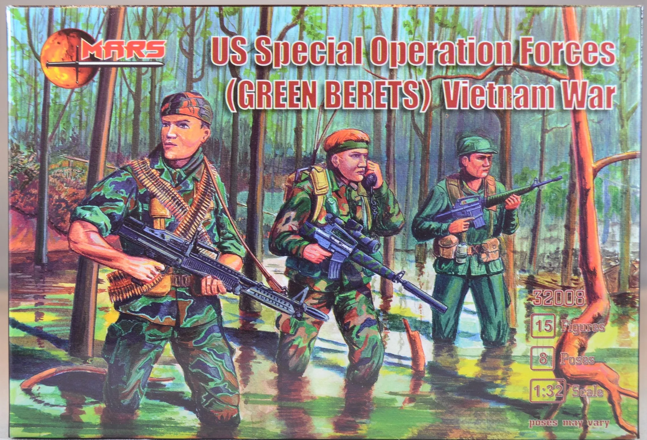 Mars Vietnam War US Green Berets Special Ops Forces