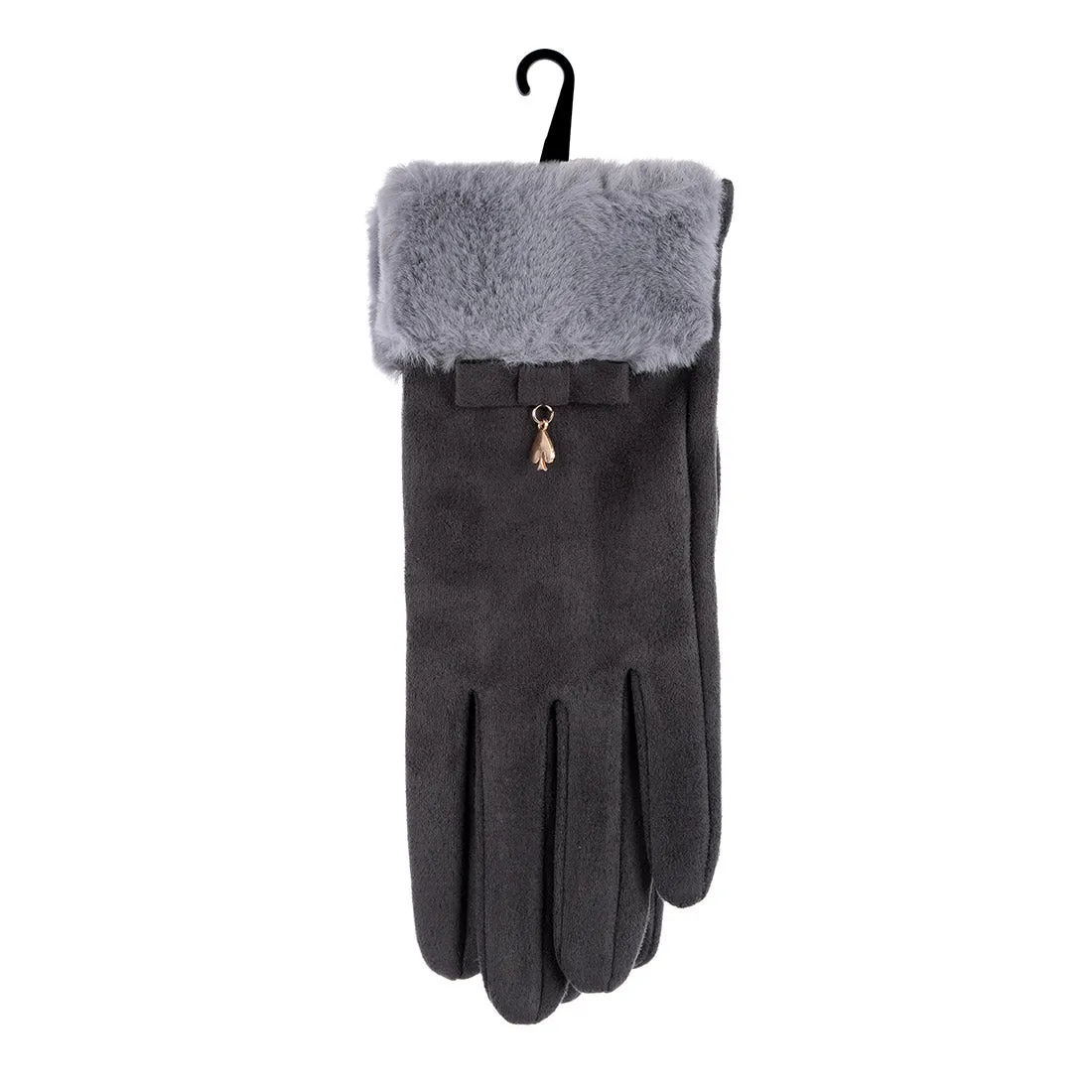 MINISO Women's Bow Tie Gloves(Random Color)