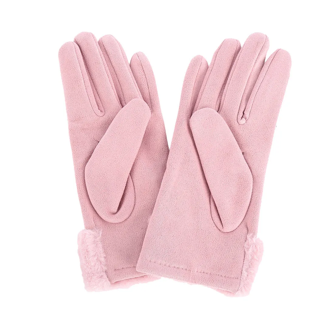 MINISO Women's Bow Tie Gloves(Random Color)