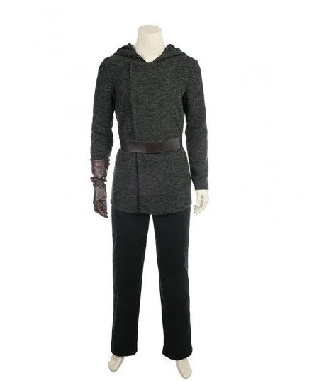 Star Wars 8: The Last Jed Luke Skywalker Costume with Cloak - B Edition