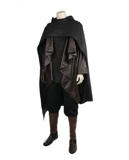 Star Wars 8: The Last Jed Luke Skywalker Costume with Cloak - B Edition