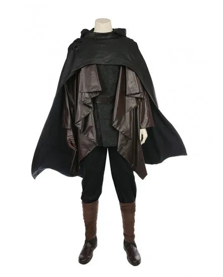 Star Wars 8: The Last Jed Luke Skywalker Costume with Cloak - B Edition