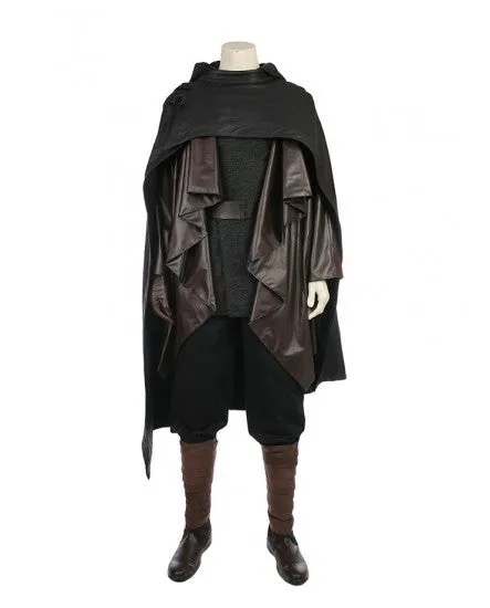 Star Wars 8: The Last Jed Luke Skywalker Costume with Cloak - B Edition