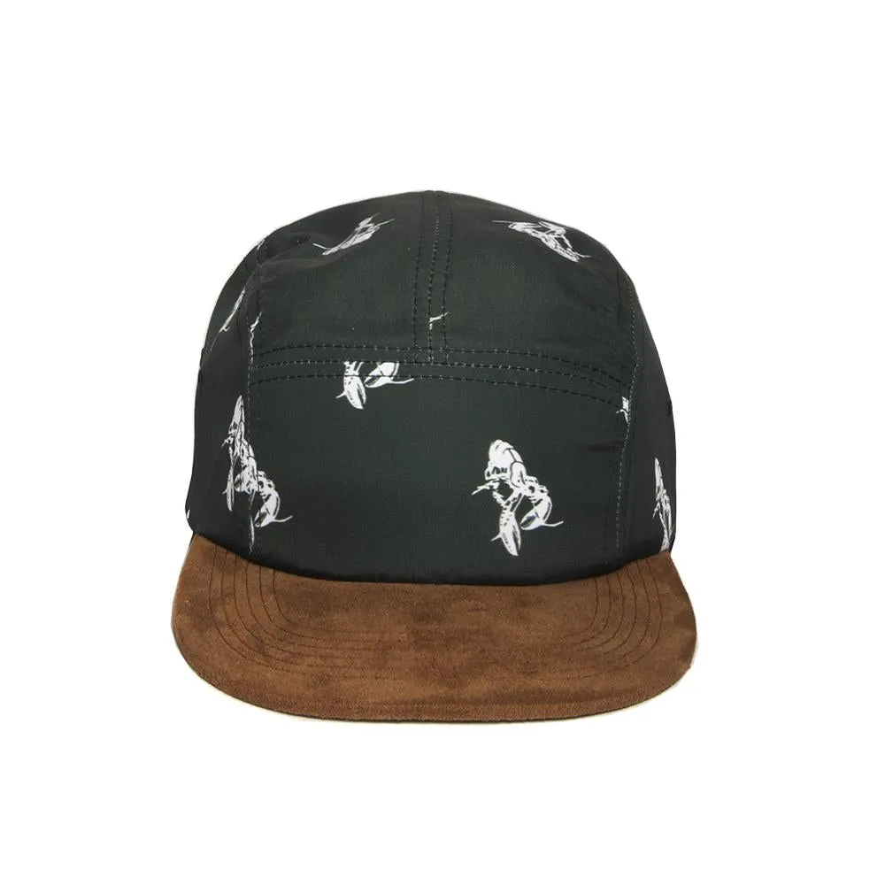 Suede Brim 5-Panel Hat