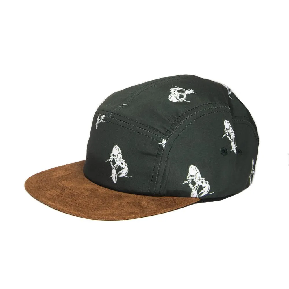 Suede Brim 5-Panel Hat