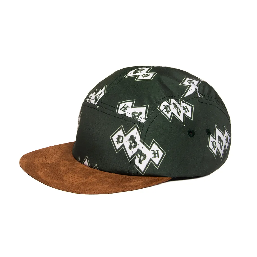 Suede Brim 5-Panel Hat